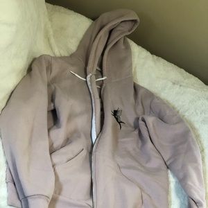 Never worn zip up hairdresser hoodie